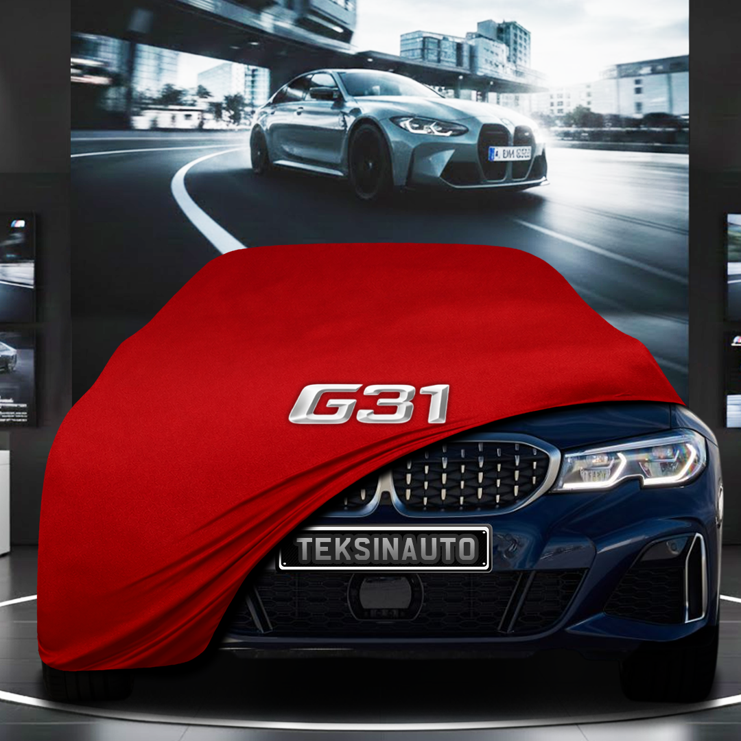 BMW 5 SERİSİ STATİON WAGON G31 (2020-) Custom Fit Indoor Car Cover Soft Stretch Black Gray Blue Red Dust Protection Garage Cover Laser Cut + Bag