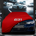BMW 5 SERİSİ STATİON WAGON G31 (2020-) Custom Fit Indoor Car Cover Soft Stretch Black Gray Blue Red Dust Protection Garage Cover Laser Cut + Bag