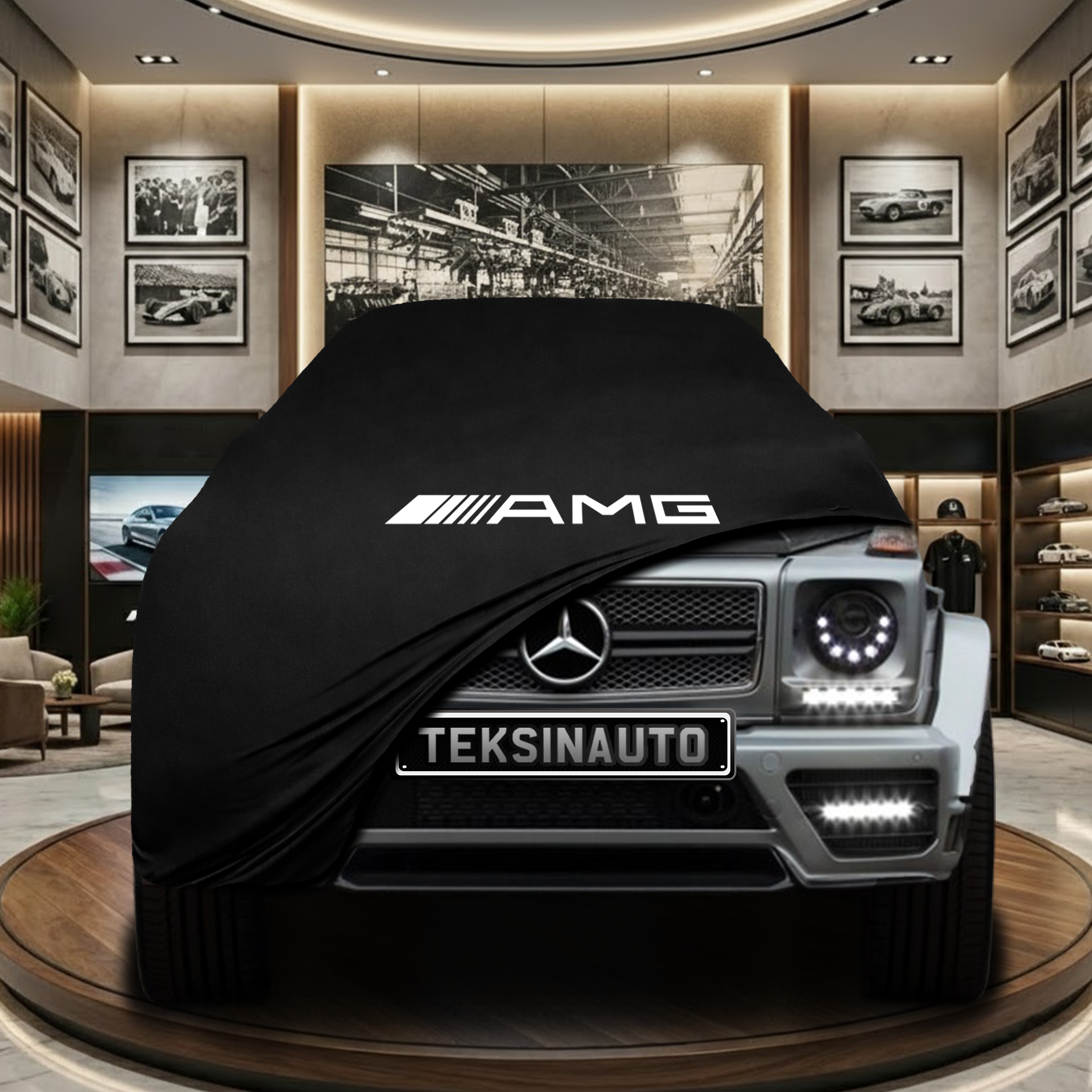 Mercedes Benz G W463 Indoor Car Cover Custom Fit, Black, Gray, Blue, Red Color