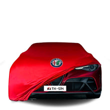 Alfa Romeo Giulia (2022-) Indoor Car Cover Custom Fit, Black, Gray, Blue, Red Color
