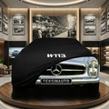 Mercedes Benz SL W113 Indoor Car Cover Custom Fit, Black, Gray, Blue, Red Color