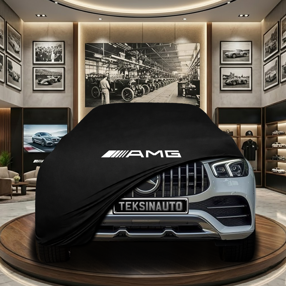 MERCEDES X CLASS W470 Indoor Car Cover Custom Fit, Black, Gray, Blue, Red Color