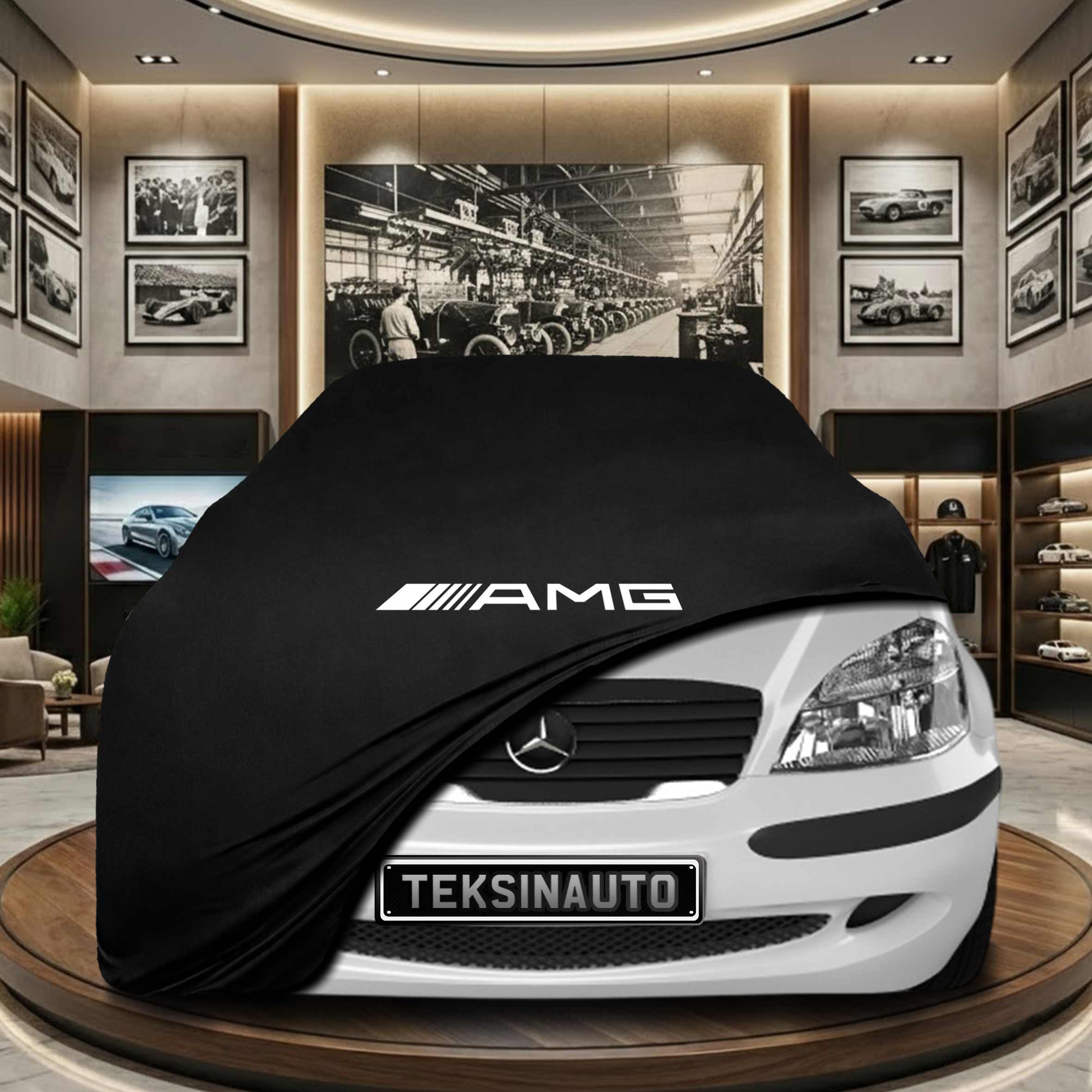 MERCEDES A W168 1997-2004 Indoor Car Cover Custom Fit, Black, Gray, Blue, Red Color