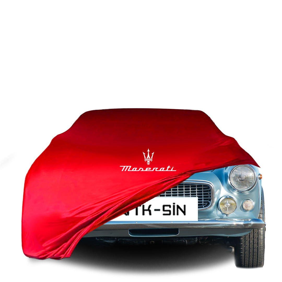 Maserati 3500 GT Indoor Car Cover Custom Fit, Black, Gray, Blue, Red Color