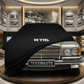 Mercedes Benz S W116 Indoor Car Cover Custom Fit, Black, Gray, Blue, Red Color