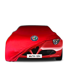Alfa 8C Spider Roadster Indoor Car Cover Custom Fit, Black, Gray, Blue, Red Color
