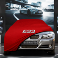 BMW 3 E93 CABRİO (2005-2010) Custom Fit Indoor Car Cover Soft Stretch Black Gray Blue Red Dust Protection Garage Cover Laser Cut + Bag