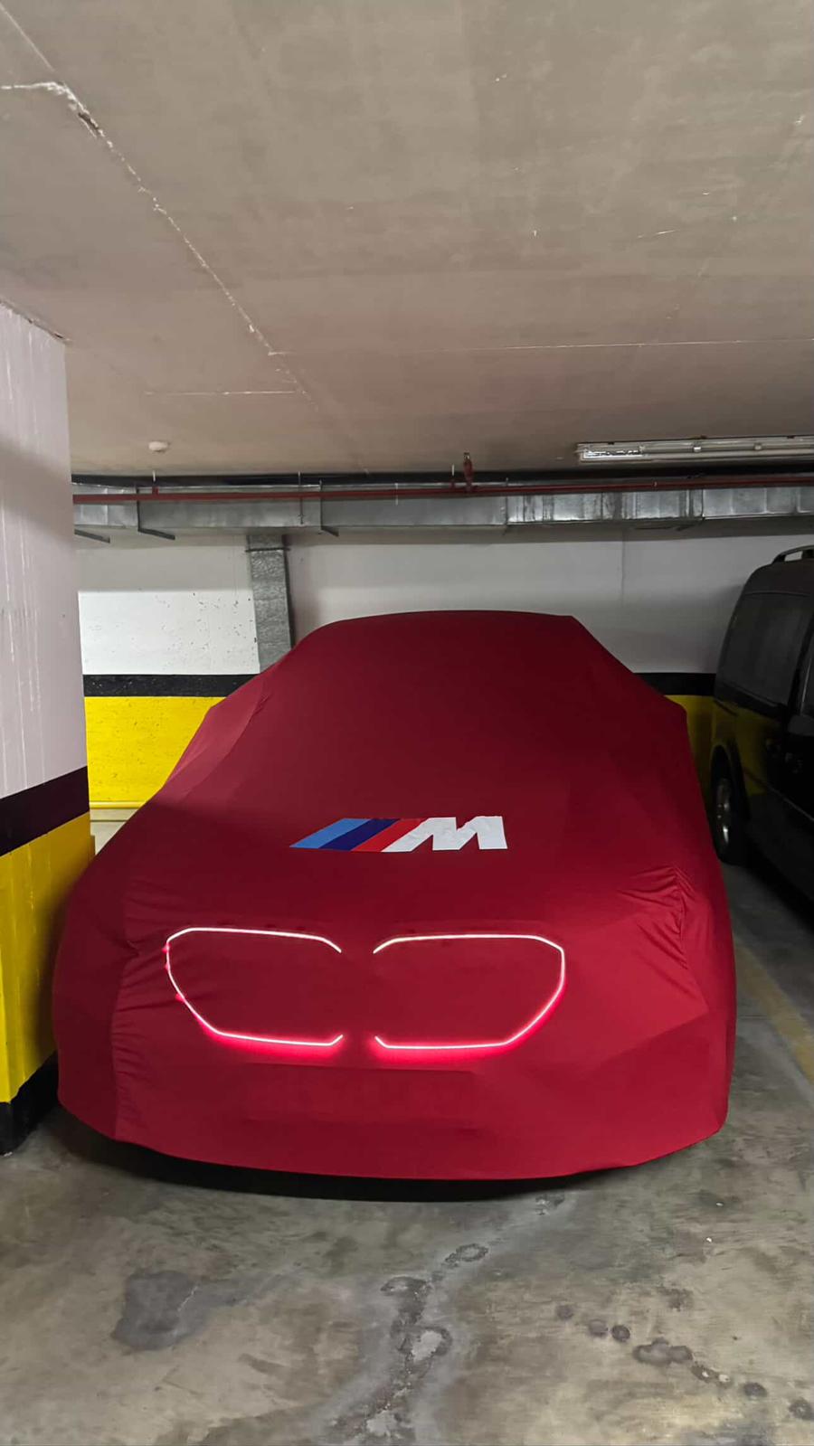 BMW 5 G60 SEDAN (2024-) Custom Fit Indoor Car Cover Soft Stretch Black Gray Blue Red Dust Protection Garage Cover Laser Cut + Bag