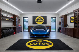 LOTUS Premium Luxury Rug (60x87) INCH (150x220) cm Home, Garage & Display Carpet Auto Area Carpet, Car Garage Decor,Car Floor Mat
