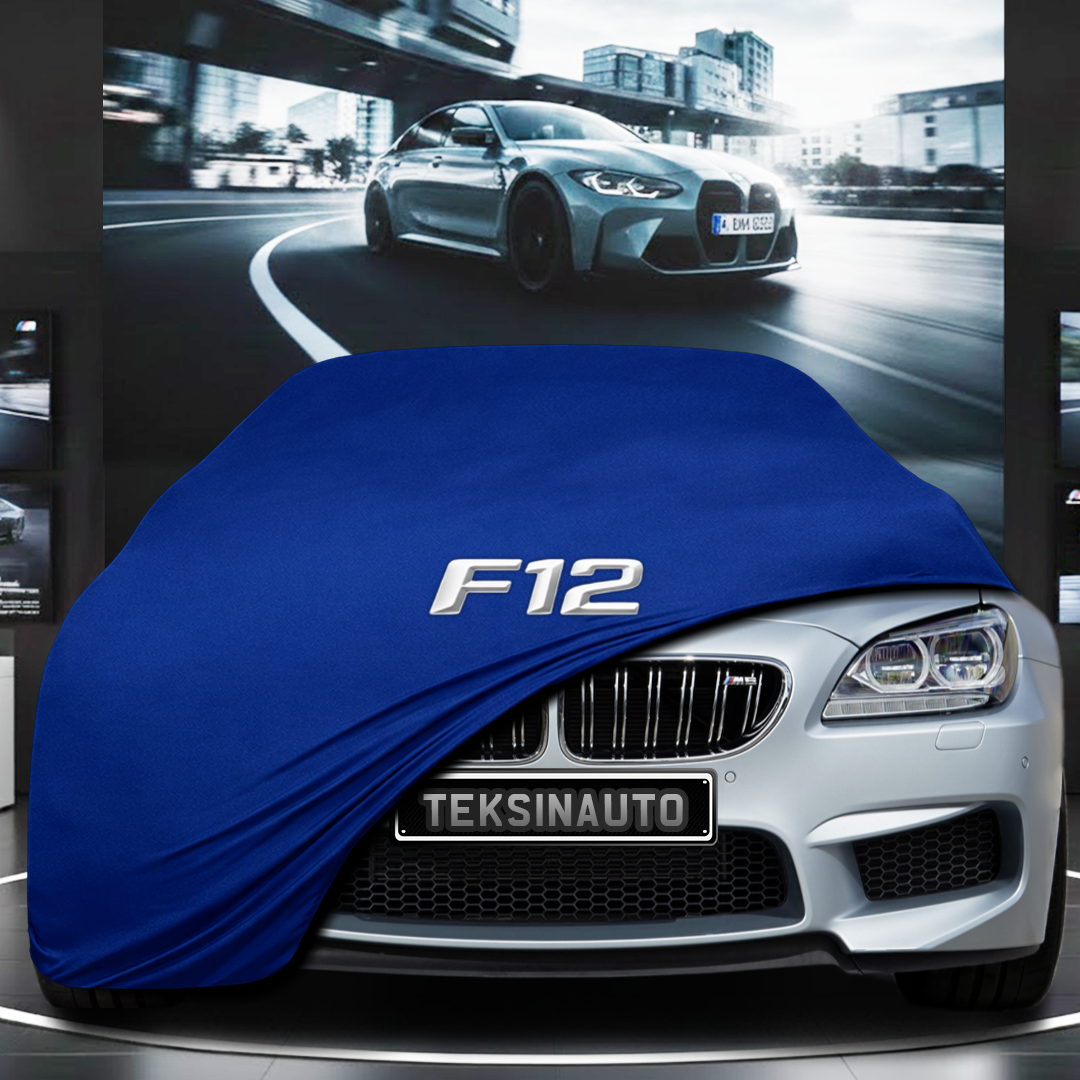 BMW 6 F13 COUPE (2011-2018) Custom Fit Indoor Car Cover Soft Stretch Black Gray Blue Red Dust Protection Garage Cover Laser Cut + Bag