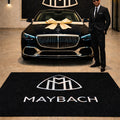 Mercedes Maybach Premium Luxury Rug (60x87) INCH (150x220) cm Home, Garage & Display Carpet Auto Area Carpet, Car Garage Decor,Car Floor Mat