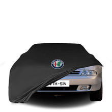 Alfa Romeo 166 (1998-2007) Indoor Car Cover Custom Fit, Black, Gray, Blue, Red Color
