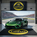 LOTUS Premium Luxury Rug (60x87) INCH (150x220) cm Home, Garage & Display Carpet Auto Area Carpet, Car Garage Decor,Car Floor Mat