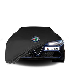 Alfa Romeo Giulia Sedan (2016-) Indoor Car Cover Custom Fit, Black, Gray, Blue, Red Color