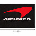 McLaren Premium Luxury Rug (60x87) INCH (150x220) cm Home, Garage & Display Carpet Auto Area Carpet, Car Garage Decor,Car Floor Mat