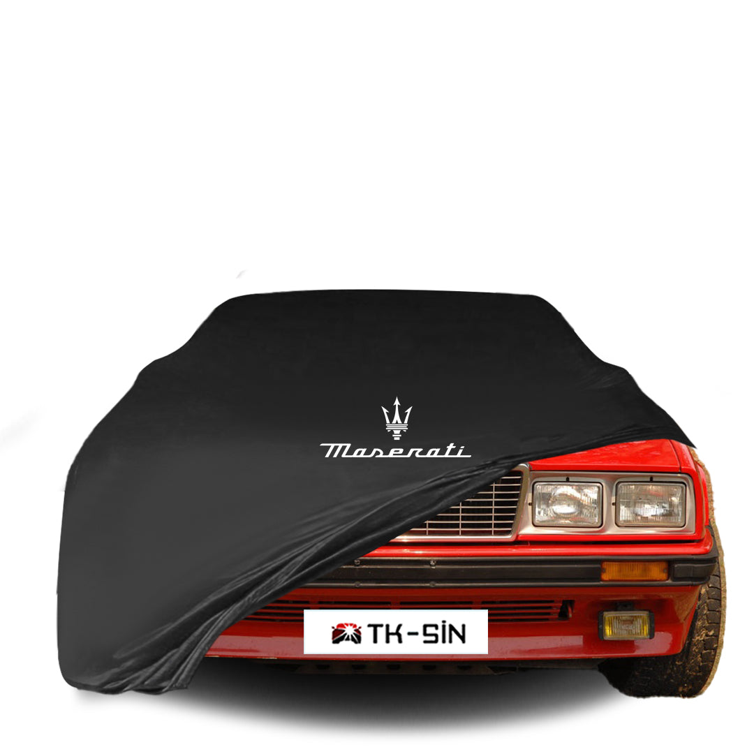 Maserati Biturbo Indoor Car Cover Custom Fit, Black, Gray, Blue, Red Color