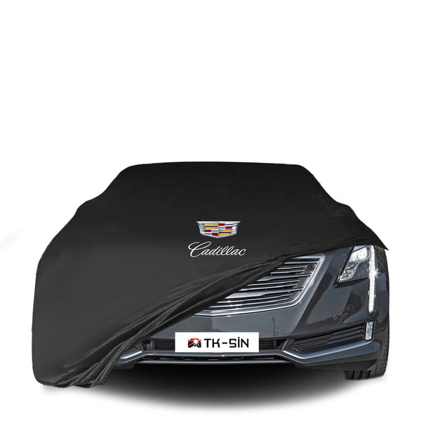 Cadillac CT6 (2016-) Indoor Car Cover Custom Fit, Black, Gray, Blue, Red Color