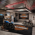 Harley Davidson Premium Custom Rug (28x87) INCHS (75x220)Cm – Motorcycle Garage & Room Decor