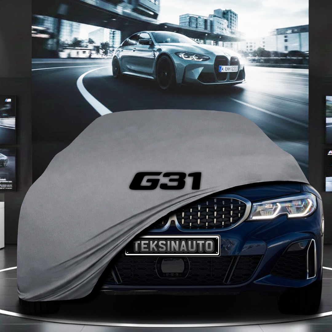 BMW 5 SERİSİ STATİON WAGON G31 (2020-) Custom Fit Indoor Car Cover Soft Stretch Black Gray Blue Red Dust Protection Garage Cover Laser Cut + Bag