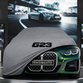 BMW 4 SERİES COUPE G22 (2020-) Custom Fit Indoor Car Cover Soft Stretch Black Gray Blue Red Dust Protection Garage Cover Laser Cut + Bag (Kopya)