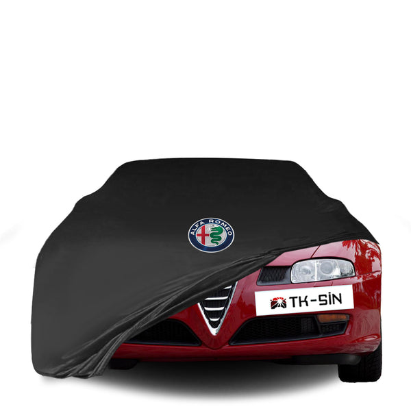 Alfa Romeo GT Coupe (2003-2010) Indoor Car Cover Custom Fit, Black, Gray, Blue, Red Color
