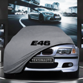 BMW 3 E46 COMPACT (1998-2006) Custom Fit Indoor Car Cover Soft Stretch Black Gray Blue Red Dust Protection Garage Cover Laser Cut + Bag