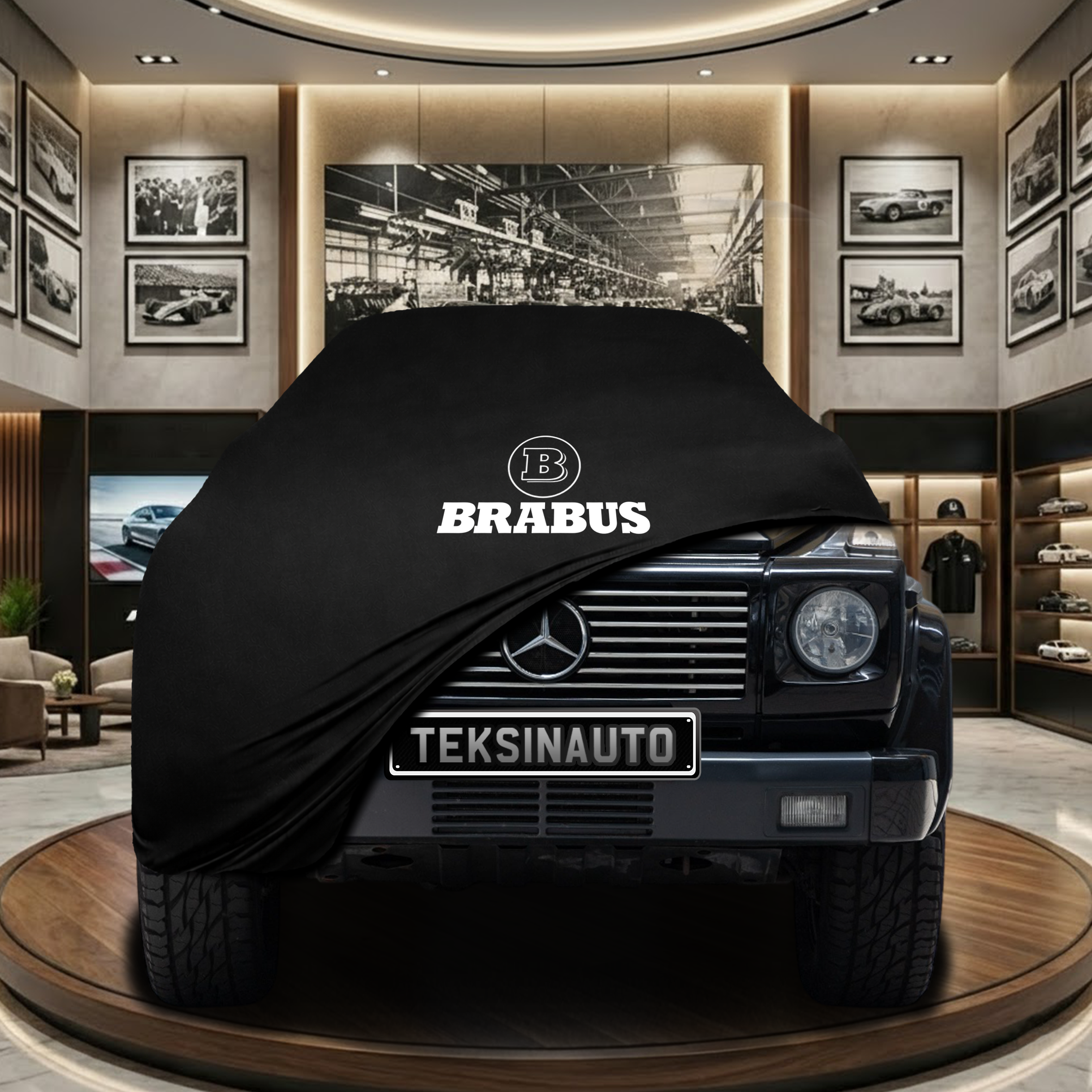 MERCEDES G W463 SWB Indoor Car Cover Custom Fit, Black, Gray, Blue, Red Color