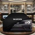 Mercedes Benz CLK W209 Indoor Car Cover Custom Fit, Black, Gray, Blue, Red Color