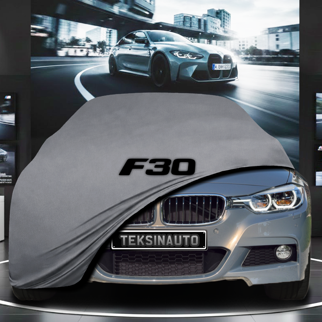 BMW 3 SERİES SEDAN F30 (2011-2018) Custom Fit Indoor Car Cover Soft Stretch Black Gray Blue Red Dust Protection Garage Cover Laser Cut + Bag