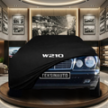Mercedes Benz E W210 Indoor Car Cover Custom Fit, Black, Gray, Blue, Red Color