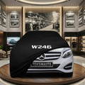 Mercedes Benz B Series W246 (2011-2018) Indoor Car Cover Custom Fit, Black, Gray, Blue, Red Color