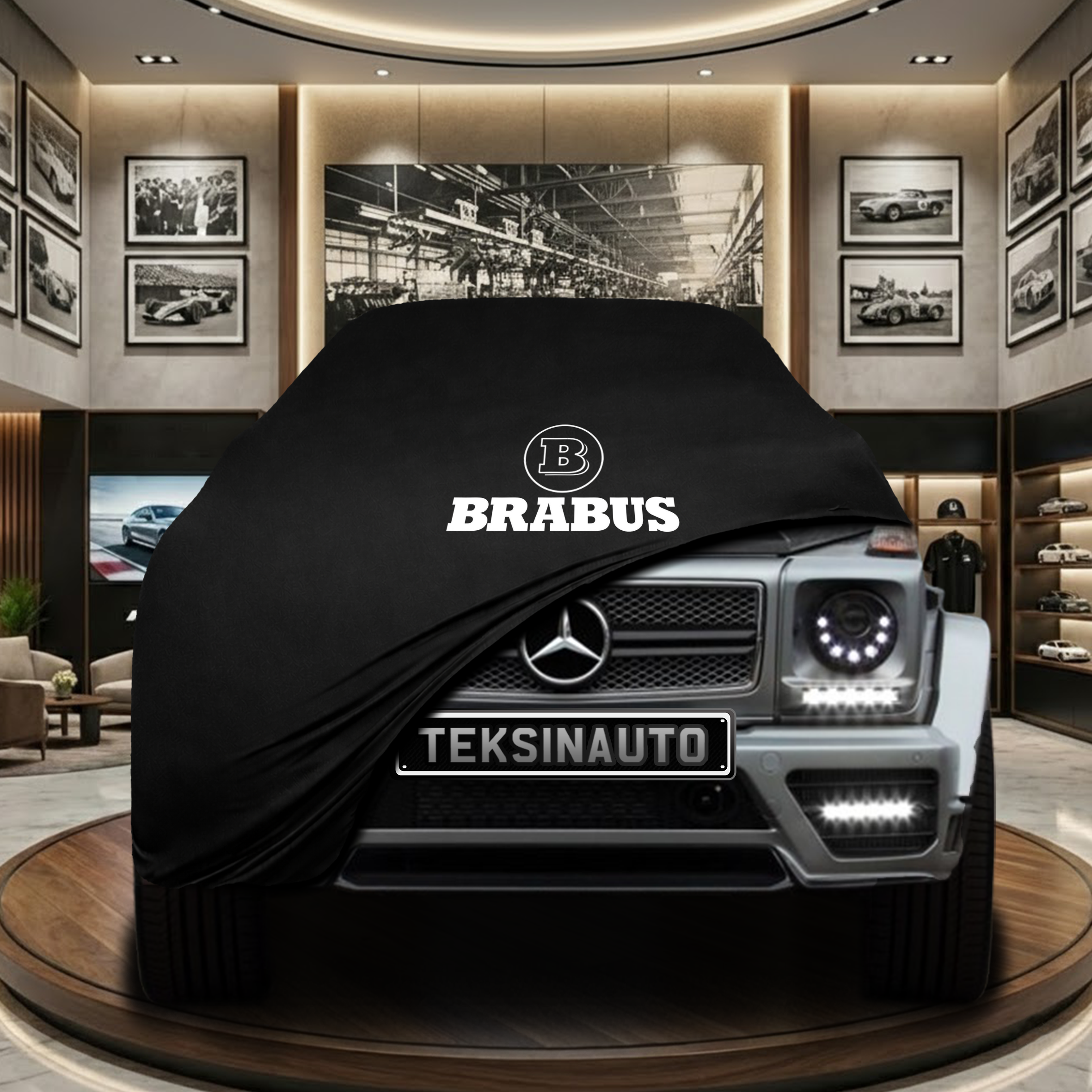 Mercedes Benz G W463 Indoor Car Cover Custom Fit, Black, Gray, Blue, Red Color