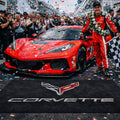Corvette Premium Luxury Rug (60x87) INCH (150x220) cm Home, Garage & Display Carpet Auto Area Carpet, Car Garage Decor,Car Floor Mat