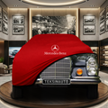 Mercedes Benz W108 Indoor Car Cover Custom Fit, Black, Gray, Blue, Red Color