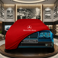 Mercedes Benz E W124 Indoor Car Cover Custom Fit, Black, Gray, Blue, Red Color