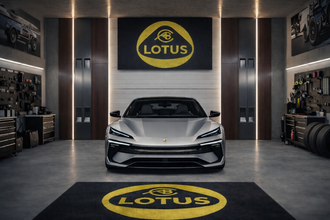 LOTUS Premium Luxury Rug (60x87) INCH (150x220) cm Home, Garage & Display Carpet Auto Area Carpet, Car Garage Decor,Car Floor Mat