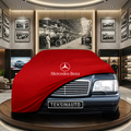 Mercedes Benz S W140 Indoor Car Cover Custom Fit, Black, Gray, Blue, Red Color