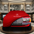 Mercedes Benz W114 Indoor Car Cover Custom Fit, Black, Gray, Blue, Red Color