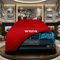 Mercedes Benz E W124 Indoor Car Cover Custom Fit, Black, Gray, Blue, Red Color