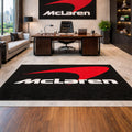 McLaren Premium Luxury Rug (60x87) INCH (150x220) cm Home, Garage & Display Carpet Auto Area Carpet, Car Garage Decor,Car Floor Mat