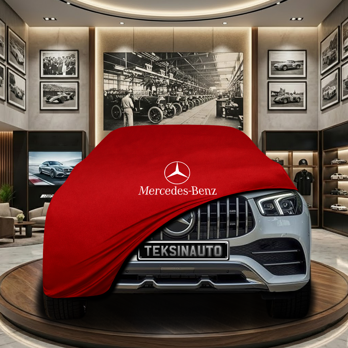MERCEDES X CLASS W470 Indoor Car Cover Custom Fit, Black, Gray, Blue, Red Color