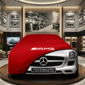 Mercedes Benz SLS AMG Indoor Car Cover Custom Fit, Black, Gray, Blue, Red Color