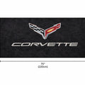 Corvette Premium Luxury Rug (60x87) INCH (150x220) cm Home, Garage & Display Carpet Auto Area Carpet, Car Garage Decor,Car Floor Mat