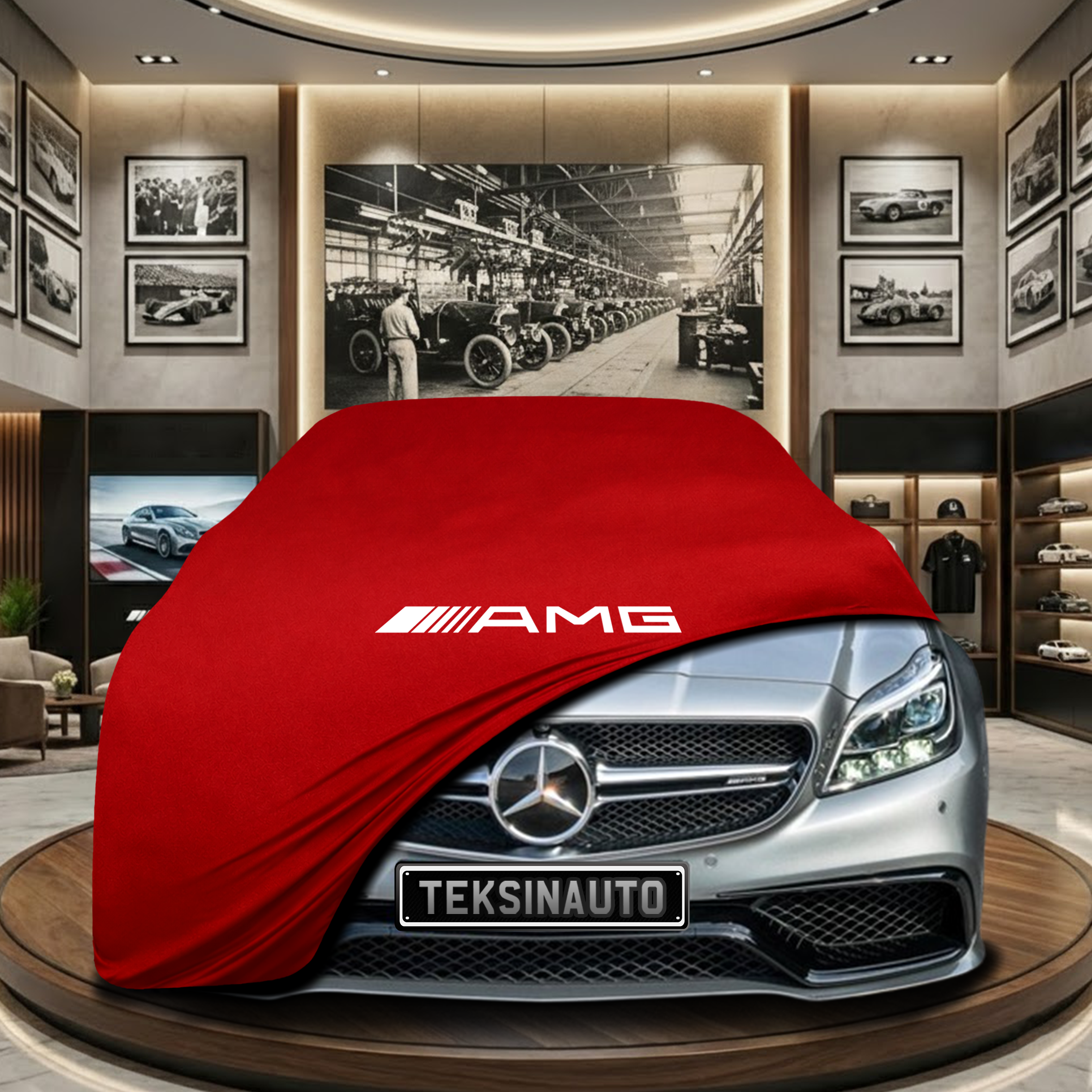 Mercedes Benz Cls C218 Indoor Car Cover Custom Fit, Black, Gray, Blue, Red Color
