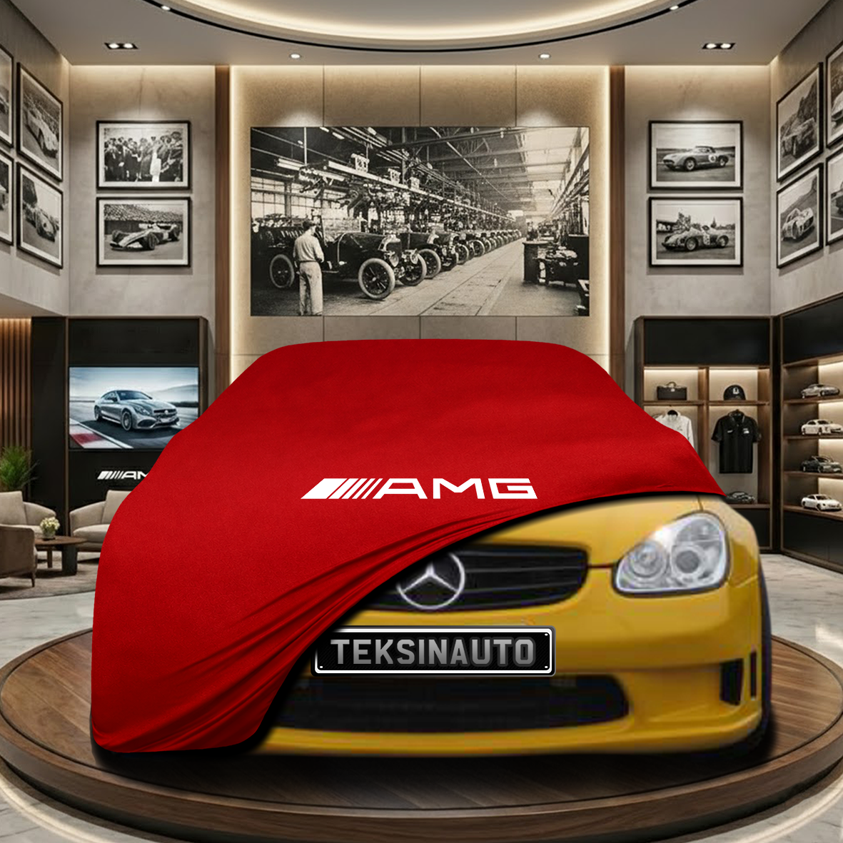 MERCEDES SLK R170 1996-2004 Indoor Car Cover Custom Fit, Black, Gray, Blue, Red Color