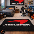 McLaren Premium Luxury Rug (60x87) INCH (150x220) cm Home, Garage & Display Carpet Auto Area Carpet, Car Garage Decor,Car Floor Mat