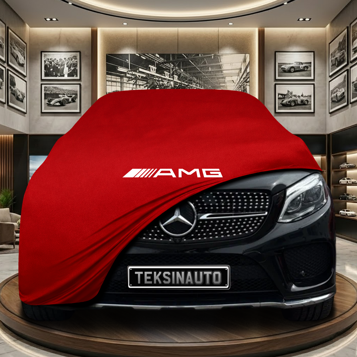MERCEDES GLE COUPE C292 2015-2019 Indoor Car Cover Custom Fit, Black, Gray, Blue, Red Color