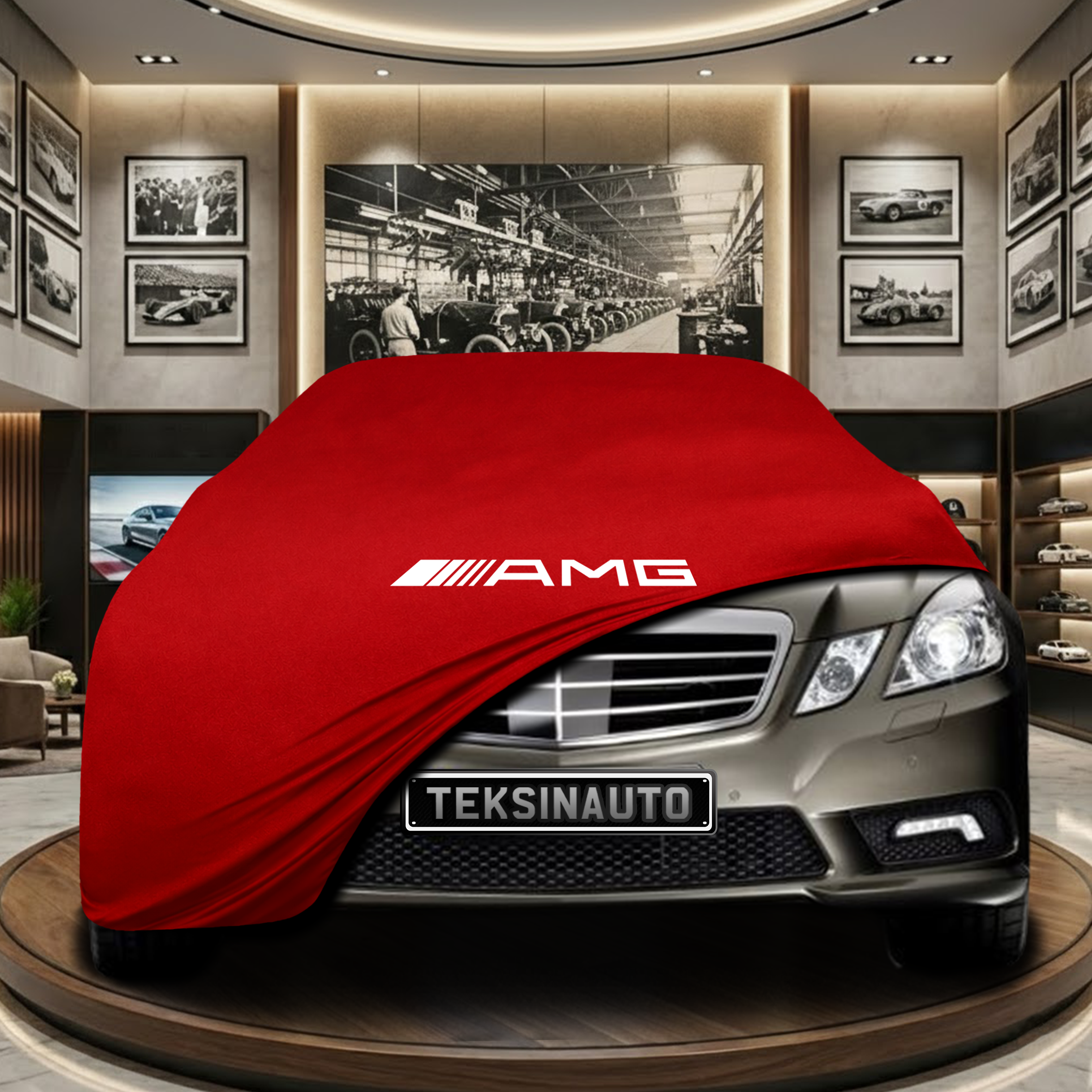 Mercedes Benz E S212 Station Wagon Indoor Car Cover Custom Fit, Black, Gray, Blue, Red Color