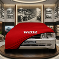 Mercedes Benz C W202 Indoor Car Cover Custom Fit, Black, Gray, Blue, Red Color