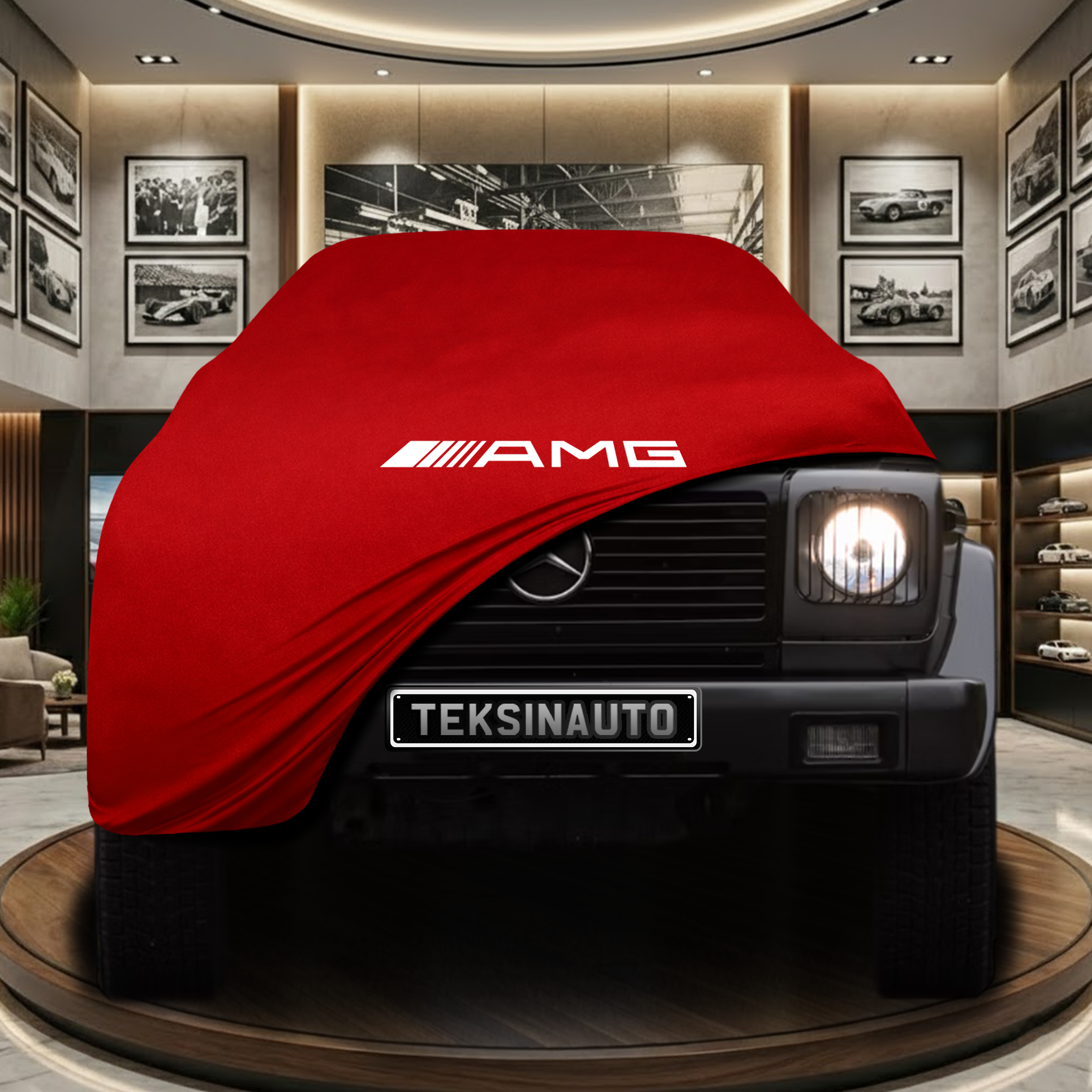 MERCEDES G W463 LWB Indoor Car Cover Custom Fit, Black, Gray, Blue, Red Color